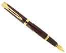 WATERMAN L'ETALON BURGUNDY FOUNTAIN PEN MEDIUM NIB MINT IN BOX OFFERED BY ANTIQUE DIGGER