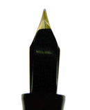 1920s WATERMAN 452 STERLING PANSY PANEL FOUNTAIN PEN F - BBB FLEX NIB RESTORED OFFERED BY ANTIQUE DIGGER