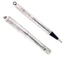 C1917 WATERMAN STERLING PANSY PANEL 452 1/2V XF-BBB NIB FOUNTAIN PEN & PENCIL SET RESTORED OFFERED BY ANTIQUE DIGGER