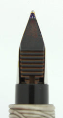 WATERMAN SERENITE FOUNTAIN PEN STERLING BAND 18K MEDIUM NIB NEW OLD STOCK MINT OFFERED BY ANTIQUE DIGGER