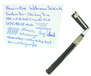 WATERMAN SERENITE FOUNTAIN PEN STERLING BAND 18K MEDIUM NIB NEW OLD STOCK MINT OFFERED BY ANTIQUE DIGGER