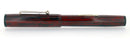 CIRCA 1920s WATERSON OVERSIZE RED WOODGRAIN HARD RUBBER FOUNTAIN PEN IN RESTORED CONDITION OFFERED BY ANTIQUE DIGGER