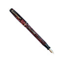 Wearever Fountain Pen with David Kahn Two Piece NIB in Red Marble Celluloid