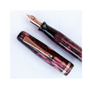 Wearever Fountain Pen with David Kahn Two Piece NIB in Red Marble Celluloid