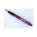Wearever Fountain Pen with David Kahn Two Piece NIB in Red Marble Celluloid