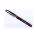 Wearever Fountain Pen with David Kahn Two Piece NIB in Red Marble Celluloid