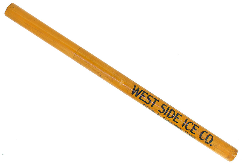 CIRCA 1923 WEST SIDE ICE CO CHICAGO UNUSED VINTAGE PENCIL NEW OLD STOCK OFFERED BY ANTIQUE DIGGER