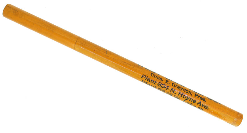 CIRCA 1923 WEST SIDE ICE CO CHICAGO UNUSED VINTAGE PENCIL NEW OLD STOCK OFFERED BY ANTIQUE DIGGER