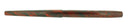 C1908 PAUL E. WIRT TAPER CAP MOTTLED RED HARD RUBBER FOUNTAIN PEN RESTORED OFFERED BY ANTIQUE DIGGER