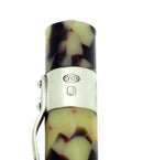 2008 YARD-O-LED ASTORIA EBONY CREAM STERLING SILVER FOUNTAIN PEN MINT NEVER INKED NOS OFFERED BY ANTIQUE DIGGER