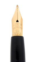 C1905 AIKIN LAMBERT TAPER CAP CABLE TWIST W/ SNAIL PATTERN FOUNTAIN PEN RESTORED OFFERED BY ANTIQUE DIGGER