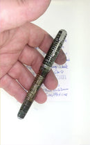 1936 PARKER STANDARD VACUMATIC SILVER PEARL DOUBLE JEWEL FOUNTAIN PEN RESTORED