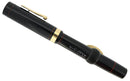 CIRCA 1924 CONKLIN SENIOR ENDURA BLACK HARD RUBBER CRESCENT FILLER FOUNTAIN PEN