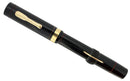 CIRCA 1924 CONKLIN SENIOR ENDURA BLACK HARD RUBBER CRESCENT FILLER FOUNTAIN PEN