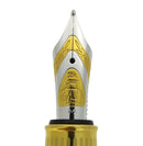 MICHEL PERCHIN EXECUTIVE FOUNTAIN PEN LIMITED EDITION 39/888 NEW IN BOX STERLING TRIM WITH 22K GOLD OVERLAY OFFERED BY ANTIQUE DIGGER