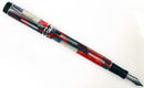 Parker Duofold Red Mosaic Fountain Pen