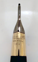 RARE 1950s SHEAFFER SNORKEL DEMONSTRATOR FOUNTAIN PEN 14K MEDIUM NIB RESTORED