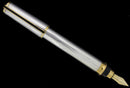 S.T. DUPONT MONTPARNASSE CHAIRMAN FOUNTAIN PEN GODRON PATTERN 18K SMOOTH NIB OFFERED BY ANTIQUE DIGGER