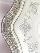 1924 TOWLE STERLING SILVER LOUIS XIV SCALLOPED EDGE FOOTED CENTERPIECE PLATE OFFERED BY ANTIQUE DIGGER