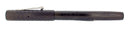 C1915 WATERMAN 14 PSF BLACK CHASED HARD RUBBER FOUNTAIN PEN RESTORED EXCELLENT OFFERED BY ANTIQUE DIGGER