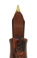 CIRCA 1927 WATERMAN 52 RED RIPPLE XF-BB FLEX NIB FOUNTAIN PEN OFFERED BY ANTIQUE DIGGER