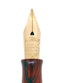 LATE 1920S WATERMAN 52 1/2V RIPPLE RIPPLE F-BBB 1.85MM FLEX NIB FOUNTAIN PEN RESTORED OFFERED BY ANTIQUE DIGGER