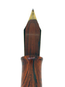 LATE 1920S WATERMAN 52 1/2V RIPPLE RIPPLE F-BBB 1.85MM FLEX NIB FOUNTAIN PEN RESTORED OFFERED BY ANTIQUE DIGGER