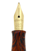 CIRCA 1927 WATERMAN 52 RED RIPPLE XF-BB FLEX NIB FOUNTAIN PEN OFFERED BY ANTIQUE DIGGER