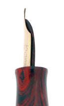 C1929 WATERMAN 52 RED RIPPLE FOUNTAIN PEN NEW OLD STOCK MINT STICKERED OFFERED BY ANTIQUE DIGGER