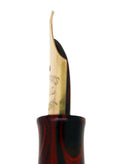 1920S WATERMAN 54 RED RIPPLE XF-BBB 2.06MM FLEX 14K NIB FOUNTAIN PEN RESTORED OFFERED BY ANTIQUE DIGGER