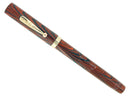 1920S WATERMAN 54 RED RIPPLE XF-BBB 2.06MM FLEX 14K NIB FOUNTAIN PEN RESTORED OFFERED BY ANTIQUE DIGGER
