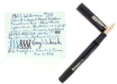 1920S WATERMAN 58 BCHR FOUNTAIN PEN F TO BBB 14K FLEXIBLE NIB RESTORED NEAR MINT OFFERED BY ANTIQUE DIGGER