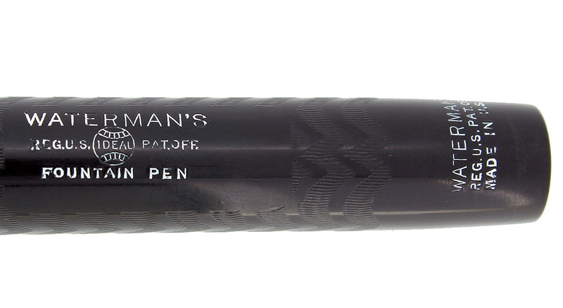 1920S WATERMAN 58 BCHR FOUNTAIN PEN F TO BBB 14K FLEXIBLE NIB RESTORED NEAR MINT OFFERED BY ANTIQUE DIGGER