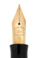 1920S WATERMAN 58 BCHR FOUNTAIN PEN F TO BBB 14K FLEXIBLE NIB RESTORED NEAR MINT OFFERED BY ANTIQUE DIGGER