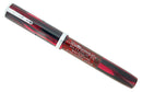 CIRCA 1929 WATERMAN LADY PATRICIA INK VUE SUNSET RED FOUNTAIN PEN RESTORED OFFERED BY ANTIQUE DIGGER