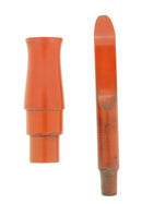 1920S WATERMAN 52 CARDINAL RED HARD RUBBER FOUNTAIN PEN SECTION & FEED PART OFFERED BY ANTIQUE DIGGER