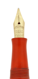 C1925 WATERMAN 52V CARDINAL FOUNTAIN PEN M-BBB 2.18MM FLEX NIB RESTORED OFFERED BY ANTIQUE DIGGER